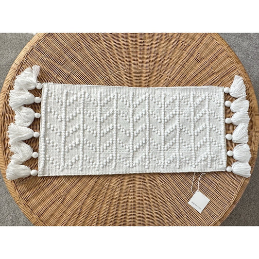 West Beach Pillow Cover (14”x30”)-White - The Home Decor Outlet