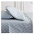 West Elm x Rhode Thistle Coastal 3 Piece Twin Sheet Set-Mist Blue
