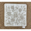 Marigot Pillow Cover (22” SQ)-Flax Beige - The Home Decor Outlet