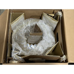 Capiz Scalloped Chandelier (20” DIAM)-Brass Gold￼