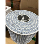 Muir Small Outdoor Pendant (15” DIAM)-Atlantic Blue