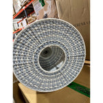 Muir Small Outdoor Pendant (15” DIAM)-Atlantic Blue