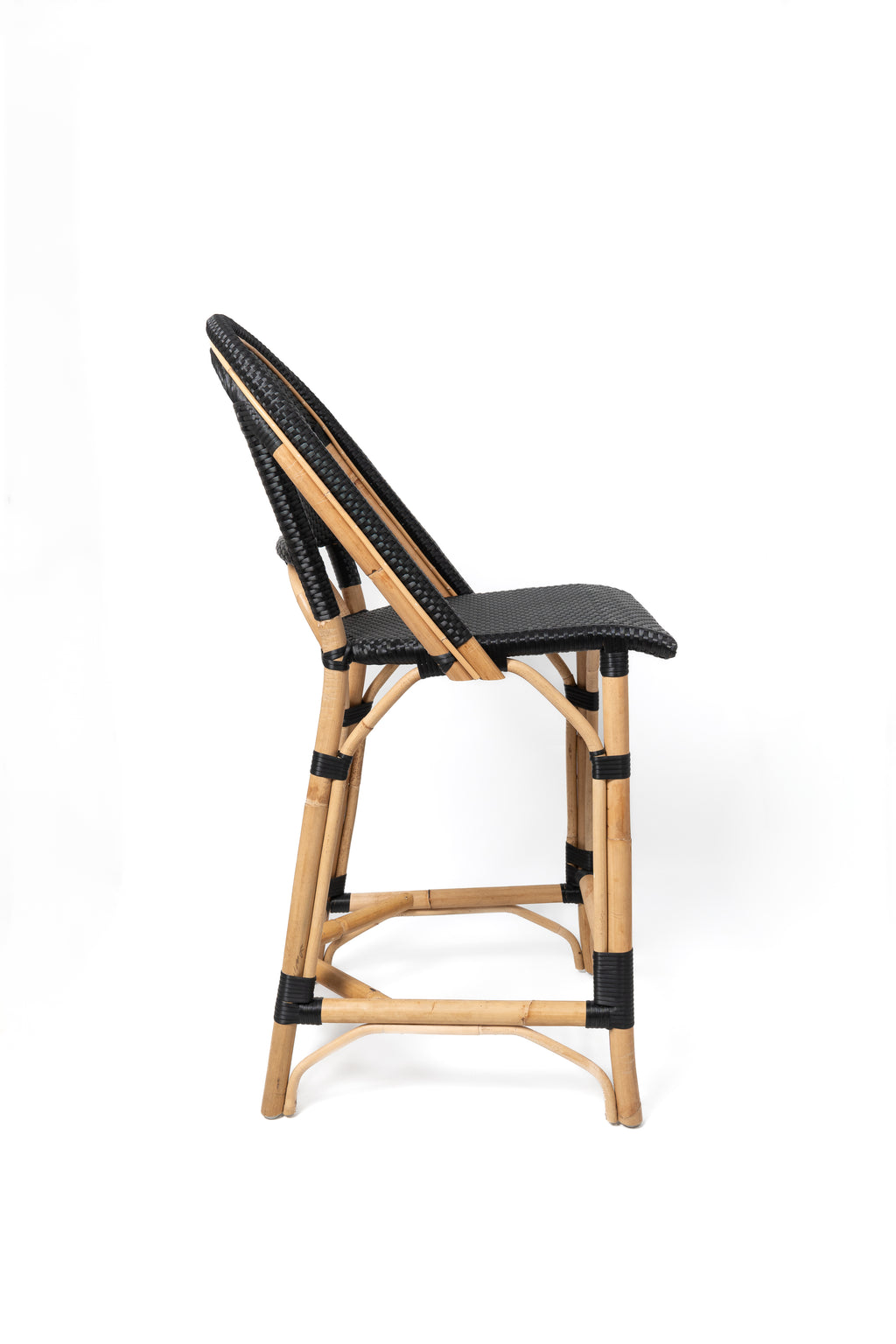 Classic Bistro Rattan Counter Stool - The Home Decor Outlet