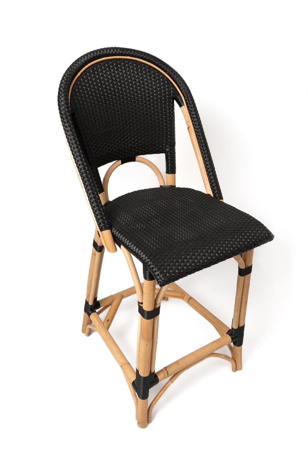 Classic Bistro Rattan Counter Stool - The Home Decor Outlet