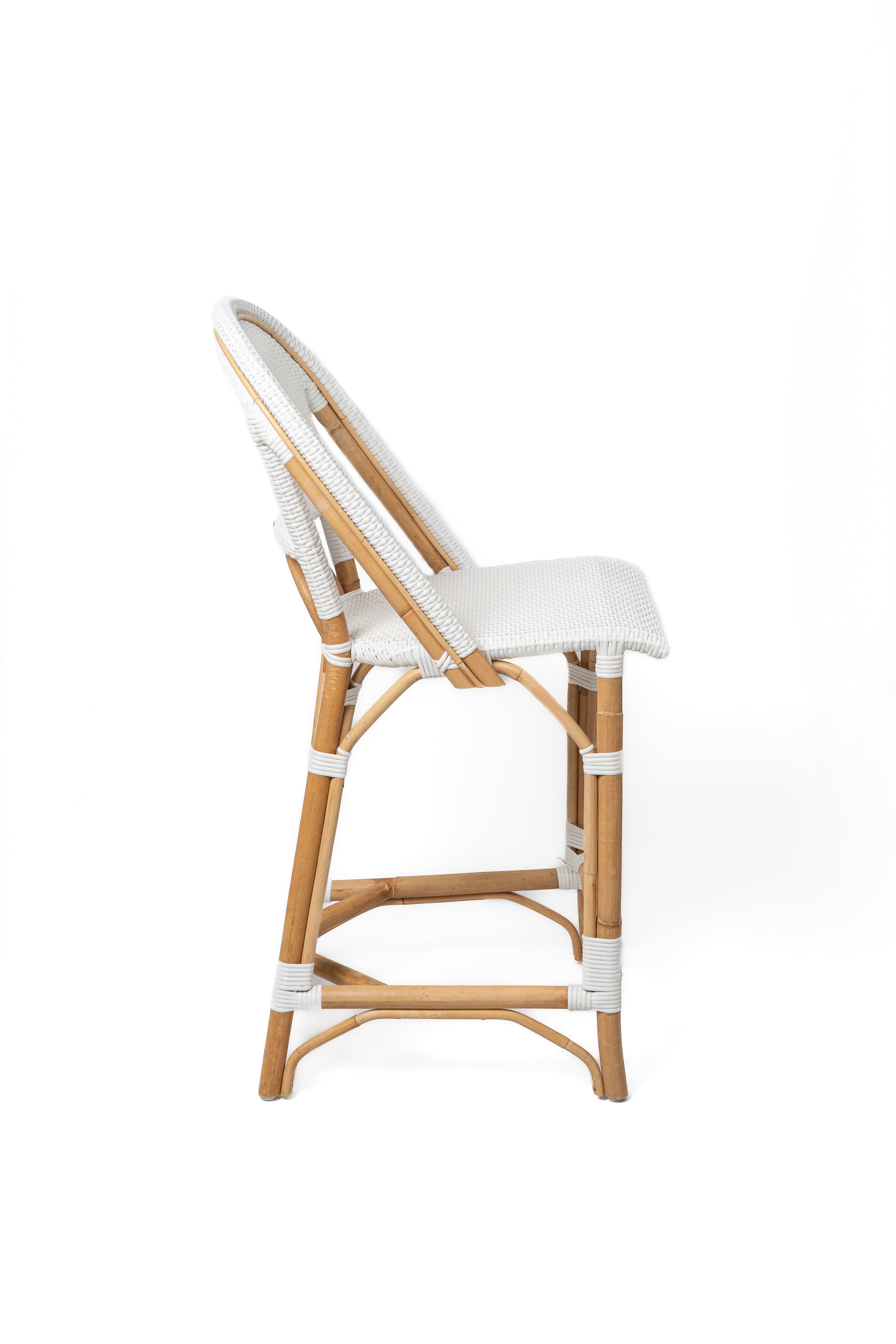 Classic Bistro Rattan Counter Stool - The Home Decor Outlet