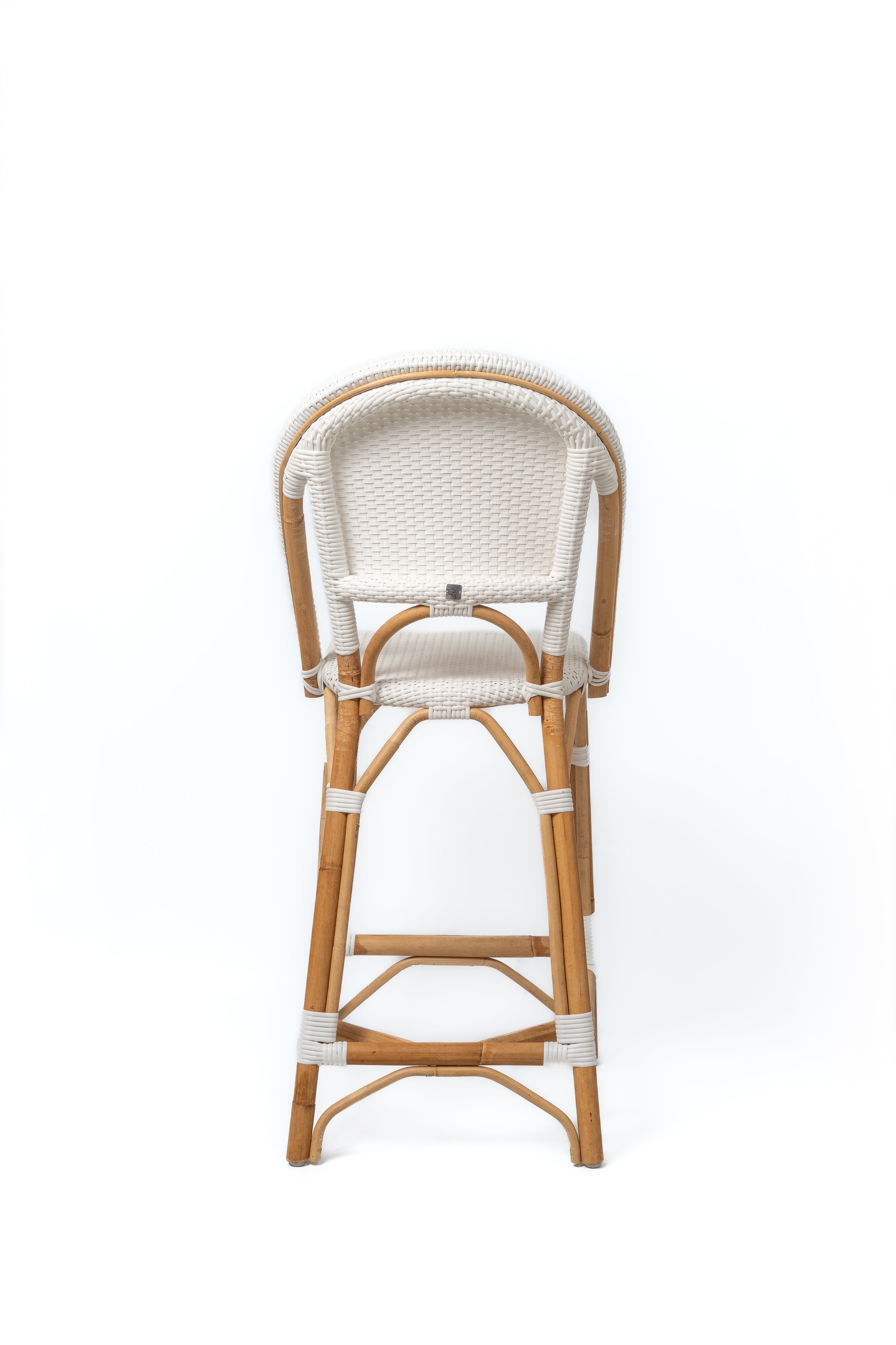 Classic Bistro Rattan Counter Stool - The Home Decor Outlet