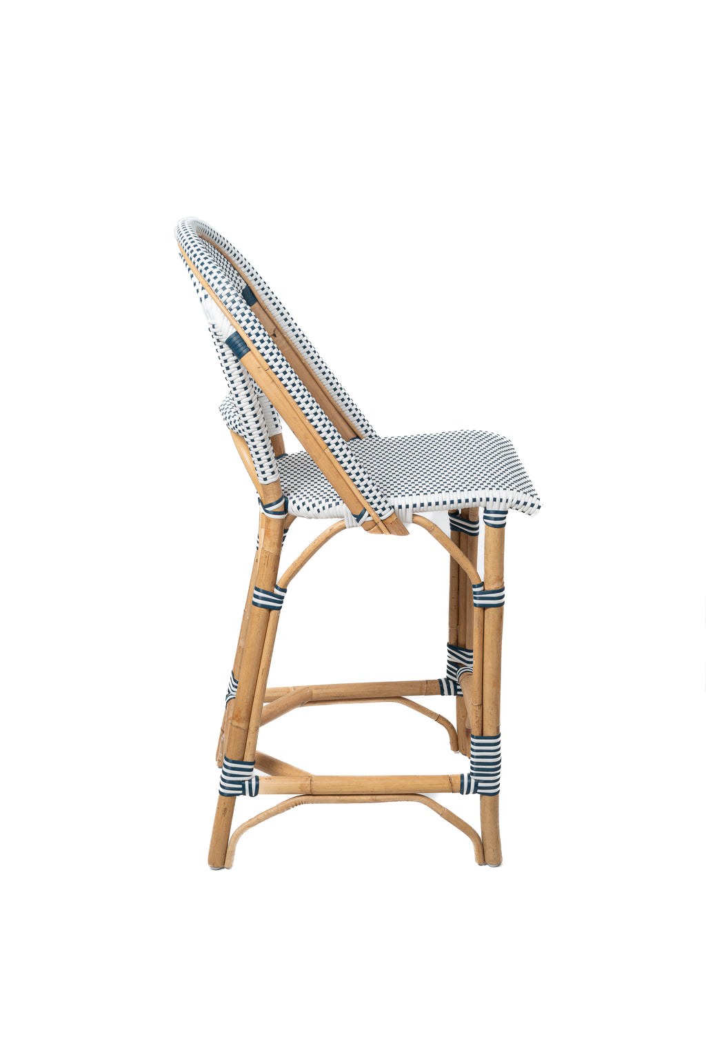 Classic Bistro Rattan Counter Stool - The Home Decor Outlet