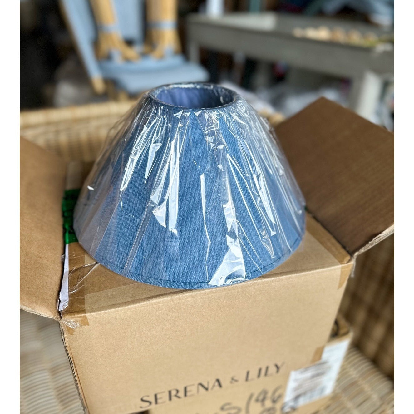 Brookings Sconce Shade-Captain’s Blue