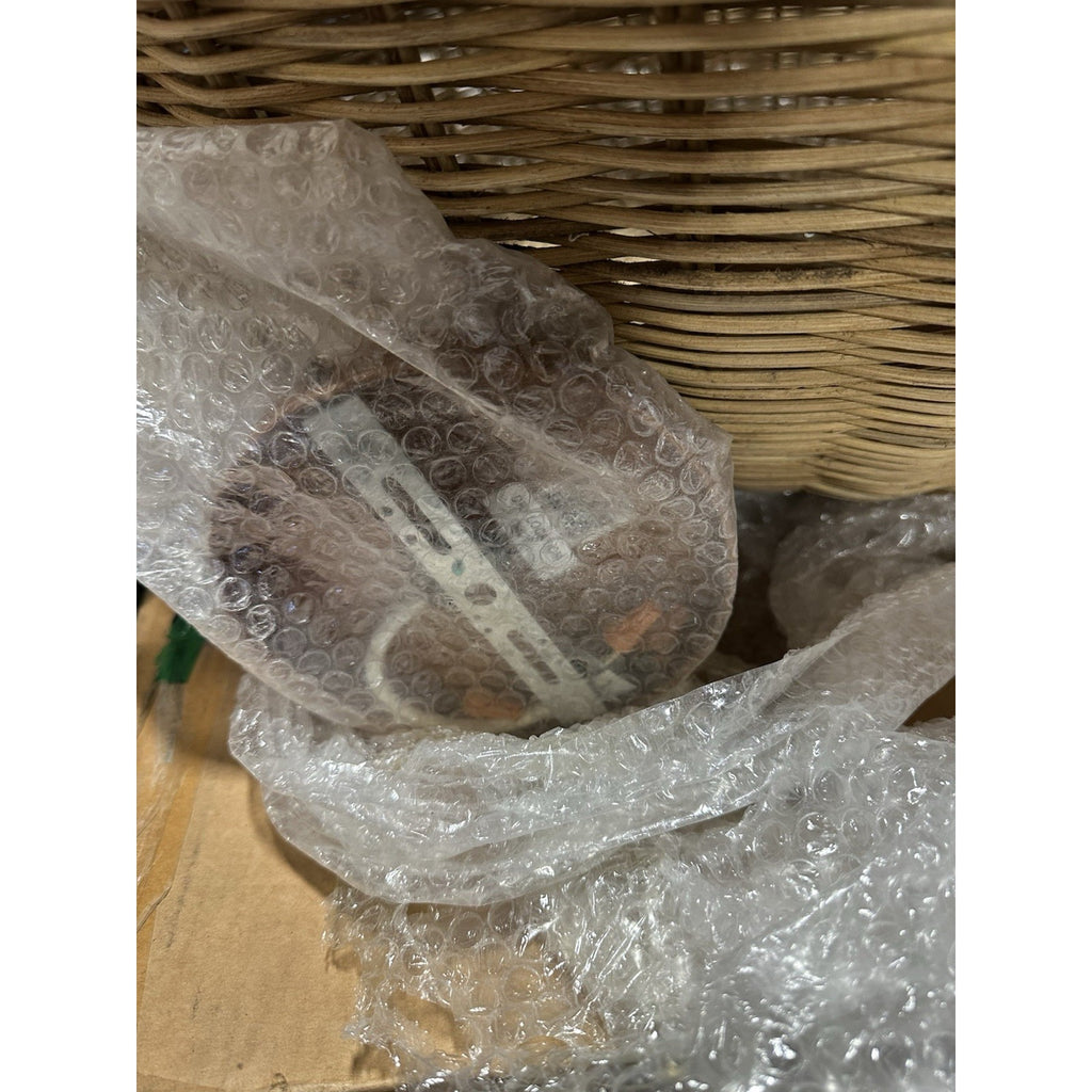Santa Barbara Rattan Round Pendant (34” DIAM)-Natural Brown