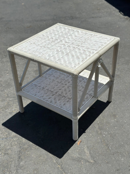 Trestle Outdoor Side Table - The Home Decor Outlet