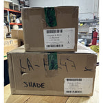 Lenox Pendant (14” DIAM)-Antique Burnished Brass/Matte White Shade