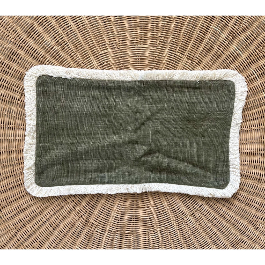 Bowden Pillow Cover (12”x21”)-Grove Green - The Home Decor Outlet