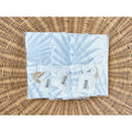 Island Palm Percale Euro Pillow Sham-Sky Blue
