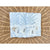 Island Palm Percale Euro Pillow Sham-Sky Blue