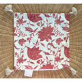 Deauville Outdoor Pillow Cover (20” SQ)-Poppy Red - The Home Decor Outlet