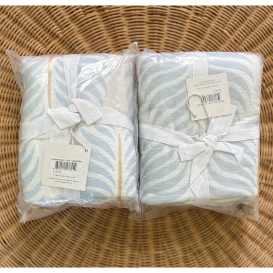 Granada Euro Shams (Set of 2)-Coastal Blue