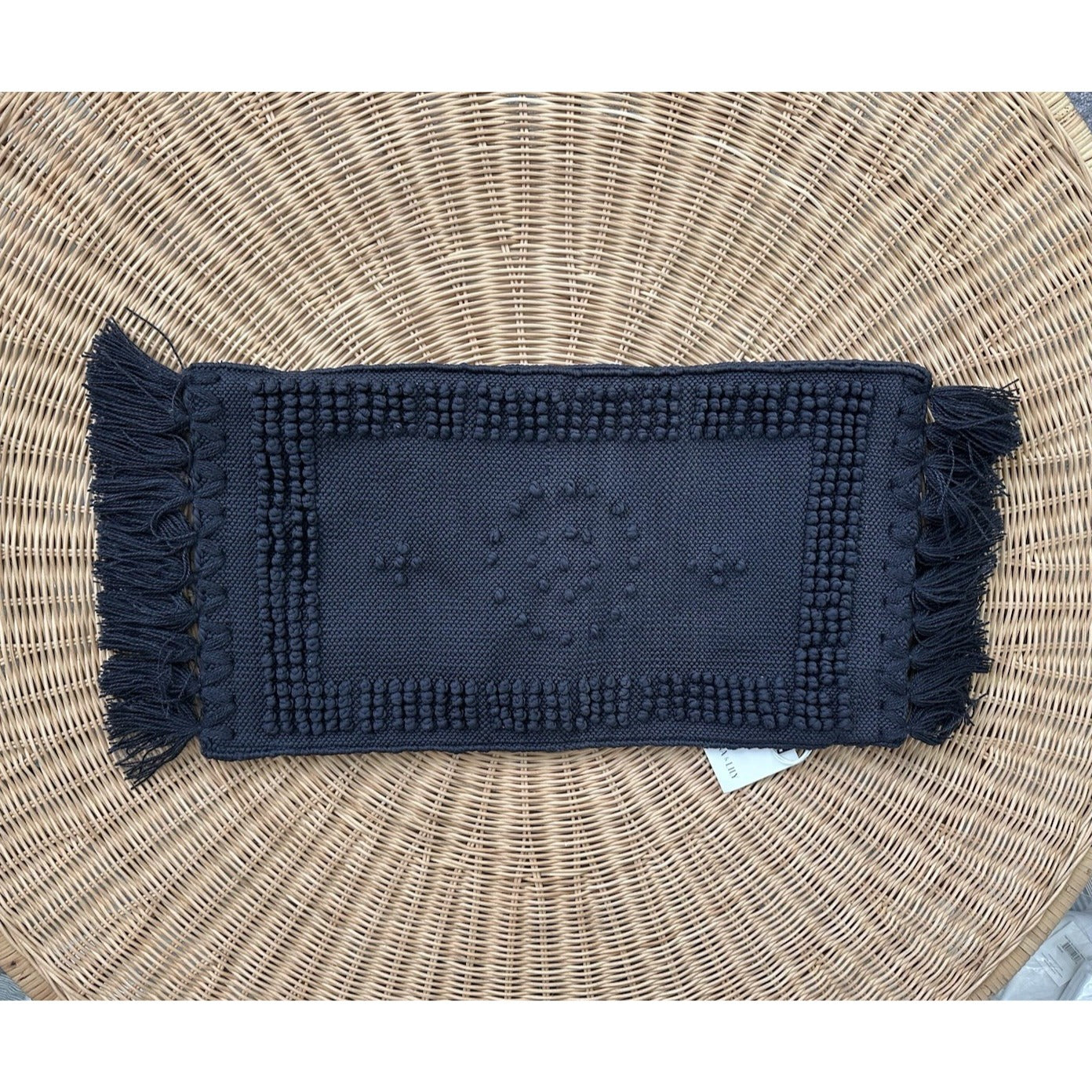 Montecito Outdoor Pillow Cover (12”x21”)-Navy Blue - The Home Decor Outlet