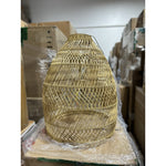 Summerland Outdoor Bell Pendant (21” DIAM)-Light Dune Brown