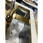 Greenport Lantern-Beige/Brass