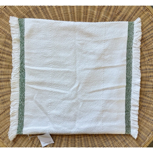Corfu Pillow Cover (24” SQ)-Moss Green