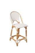Classic Bistro Rattan Counter Stool - The Home Decor Outlet