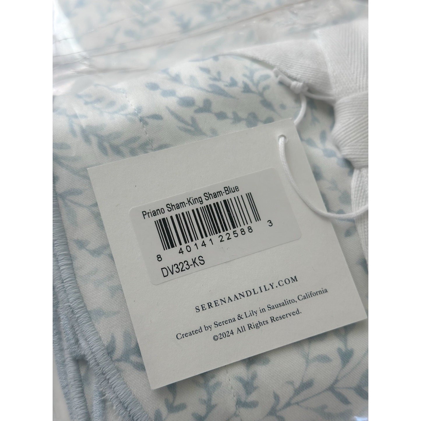 Priano Sateen Duvet Cover (K/CK) & 2 King Shams-Blue