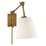 Visual Comfort Graves Pivoting Sconce (SK2115)-Hand-Rubbed Antique Brass