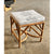 Monaco Rattan Stool (Sample Piece)-Natural/Brown