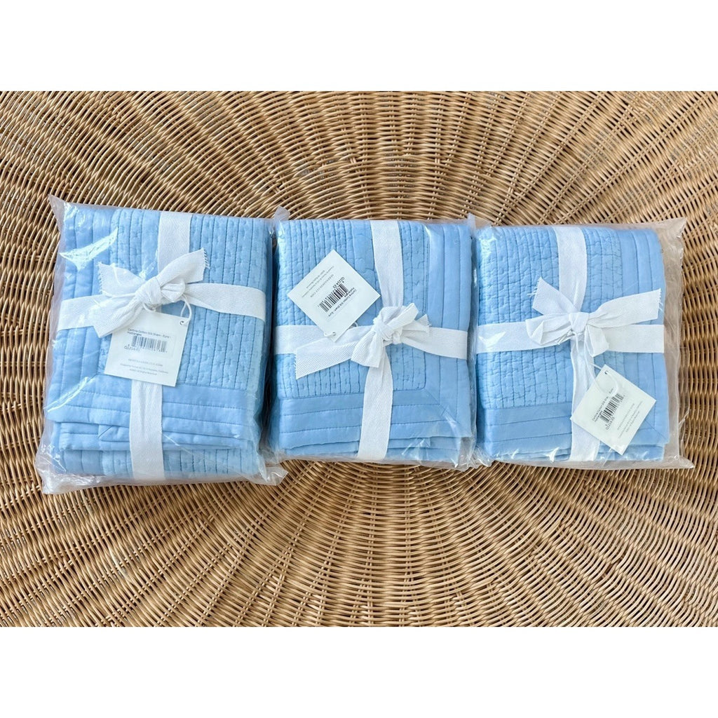 Cortina Cotton Silk Euro Sham-Hydrangea Blue - The Home Decor Outlet