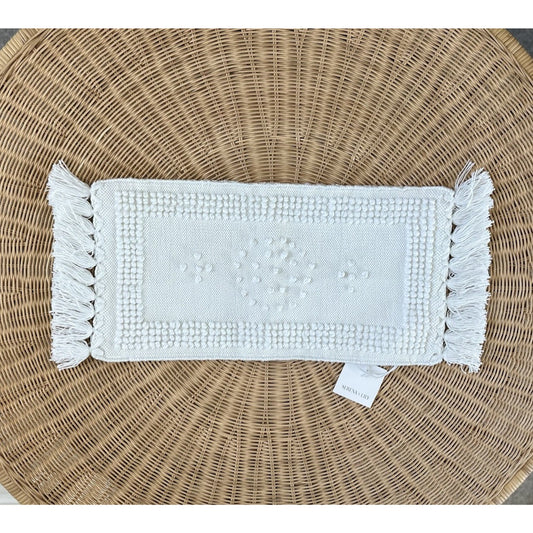 Montecito Outdoor Pillow Cover (12”x21”)-White - The Home Decor Outlet