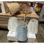 Larkspur Task Sconce (Various Shades)-Brass Base