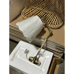 Larkspur Task Sconce (Various Shades)-Brass Base