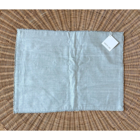 Wiltshire Raw Silk Pillow Cover (18”x24”)-Seaglass Blue Green
