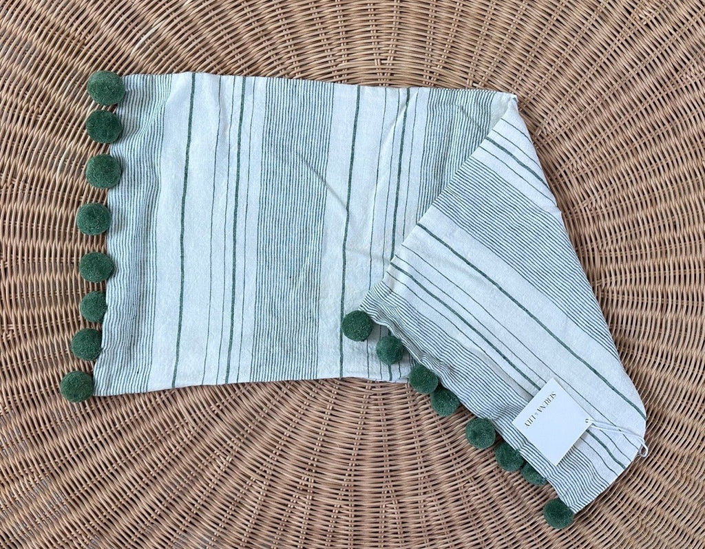 Luca Pillow Cover (14”x30”)-Moss Green - The Home Decor Outlet