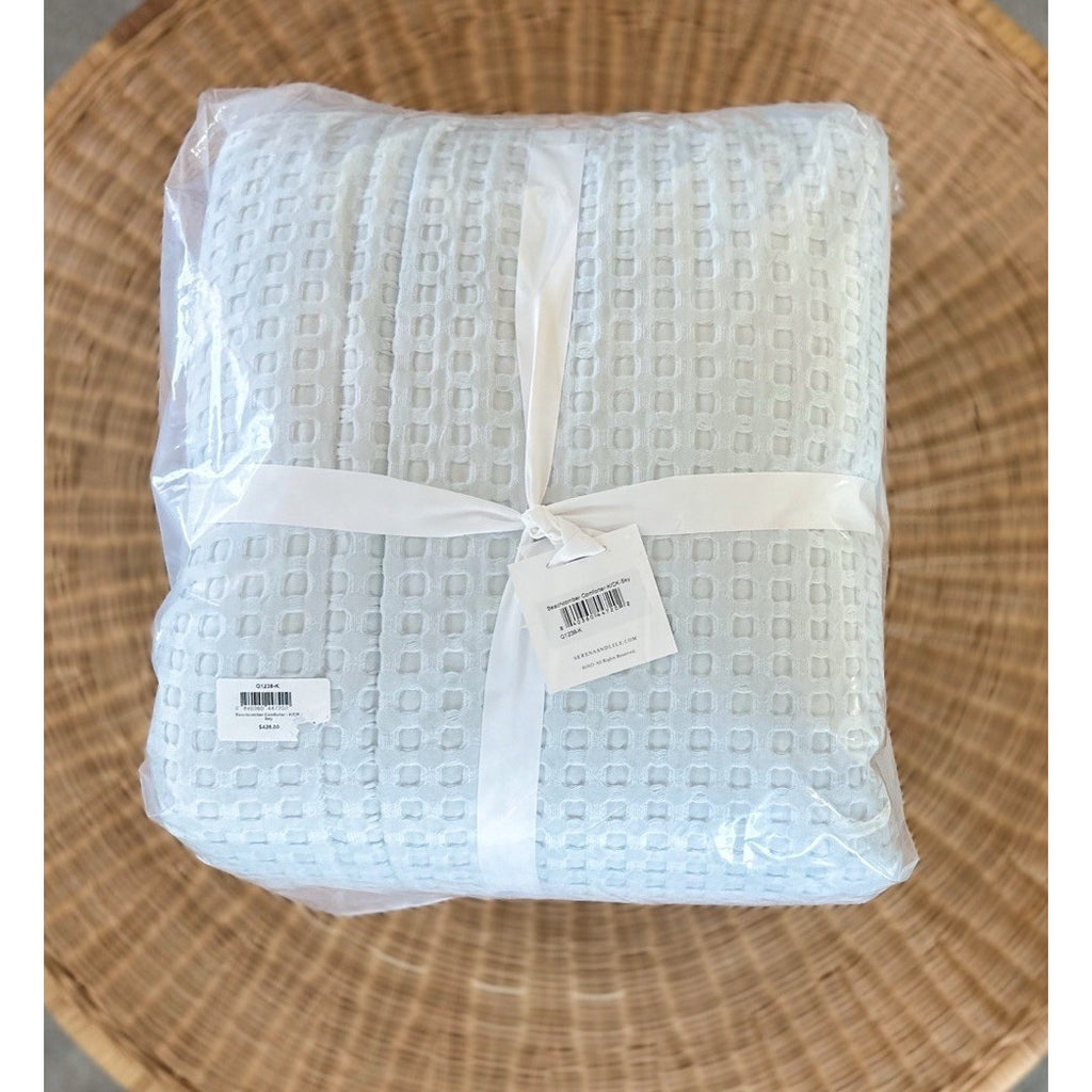Beachcomber Comforter (K/CK)-Sky Blue