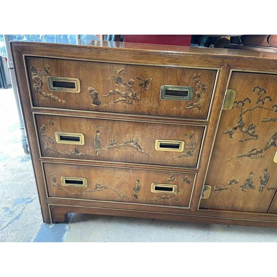 Vintage Asian Chinoiserie Dresser Dynasty by Drexel Heritage Furniture - The Home Decor Outlet