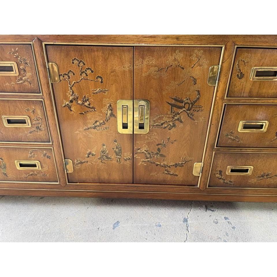 Vintage Asian Chinoiserie Dresser Dynasty by Drexel Heritage Furniture - The Home Decor Outlet