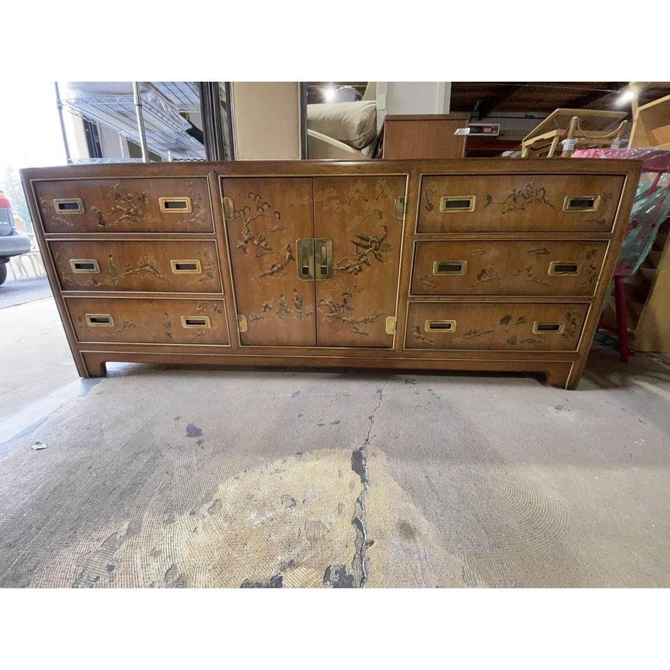 Vintage Asian Chinoiserie Dresser Dynasty by Drexel Heritage Furniture - The Home Decor Outlet